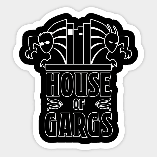 House of Gargs Sticker by Twogargs